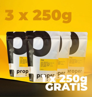DEAL 4X250g BRAZYLIA DE FERRO 3+1