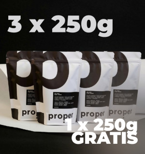 DEAL 4X250g THE BLACK 3+1