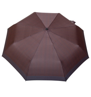Parasol  SuperAutomatuczny  Carbon Steel 80km/h - Jodełka : wzór - jodełka grafit-brąz | Parasolka Męska | dla mężczyzny