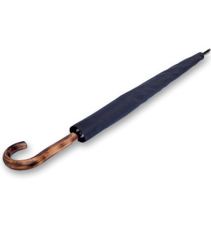 Parasol Większy Europejski - XL - 118 cm - rękojeść wykonana ręcznie - buk opalany | męskie parasolki | parasole dla mężczyzny 