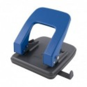 Dziurkacz D. Rect 104H, do 40 kartek, niebieski