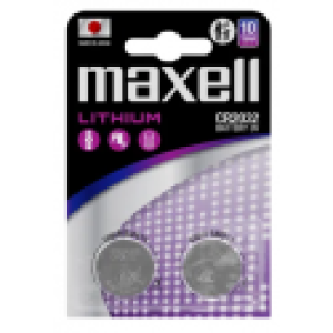 Bateria litowa Maxell, CR2032, 2 sztuki