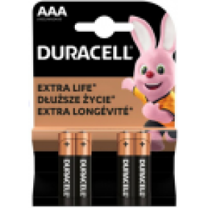 Bateria alkaiczna Duracell, LR3 Basic, AAA , 4 sztuki