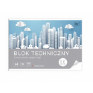 Blok techniczny A3 biały 10k 170g 0012