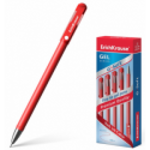 Długopis żelowy Erich Krause G-Soft, czerwony, 39432