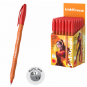 Długopis Erich Krause U-108, Orange, czerwony, 47584