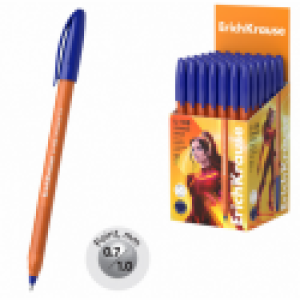 Długopis Erich Krause U-108, Orange, niebieski, 47582