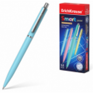 Długopis Erich Krause Smart Pastel, automatyczny, wkład niebieski, 55389