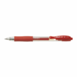Długopis automatyczny żelowy Pilot G2, 0.25 mm, czerwony