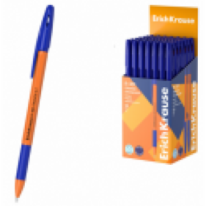 Długopis Erich Krause R-301, Orange, wkład niebieski, 39531