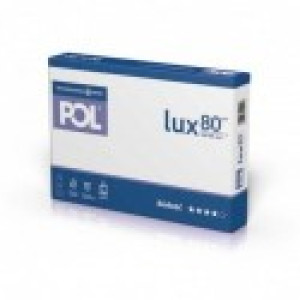Papier ksero Pollux A4, 80g/m2, 500 arkuszy, biały