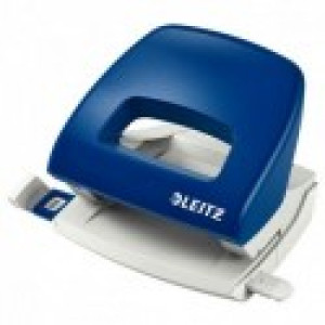 Dziurkacz Leitz 5038, do 16 kartek, niebieski