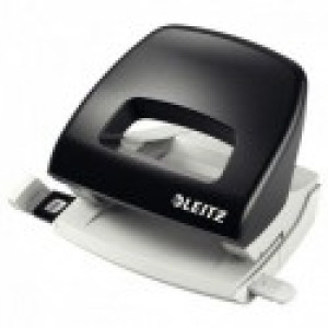 Dziurkacz Leitz 5038, do 16 kartek, czarny