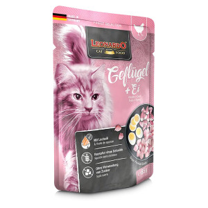 Leonardo FINEST SELECTION Geflügel & Ei 85 g (Frischebeutel)