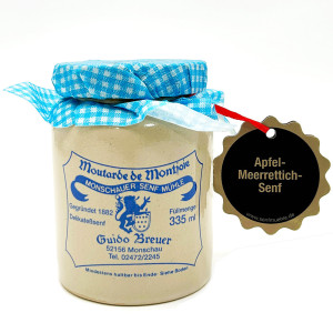 Original Monschauer Senf Apfel-Meerrettich 335 ml Der Extravagante