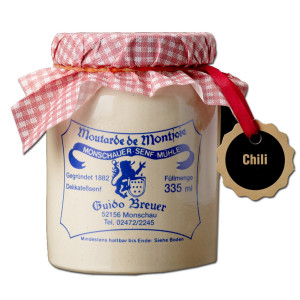 Original Monschauer Senf Chili 335 ml Der Würzige
