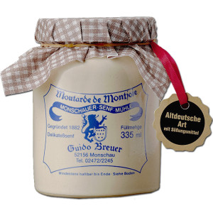Original Monschauer Senf Altdeutsche Art 335 ml Der Geschmacksträger für Wild
