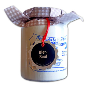 Original Monschauer Biersenf 335 ml für die Grillsaison