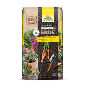 NeudoHum BIO Universal Erde 40 Liter vom NABU empfohlen