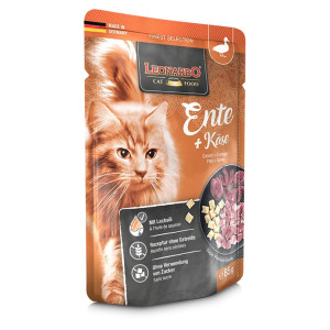 Leonardo FINEST SELECTION Ente & Käse 85 g (Frischebeutel)