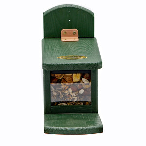 Eichhörnchen Futterautomat Tofino mit Füllung (500 g Futter)