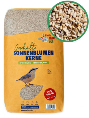 Paul's Mühle Sonnenblumenkerne geschält Speisequalität 22,68 kg ERNTE 2025