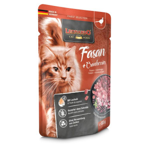 Leonardo FINEST SELECTION Fasan & Cranberries 85 g (Frischebeutel)