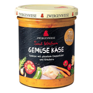 Zwergenwiese BIO Soul Kitchen Gemüse Käse (Emmentaler) 370 g