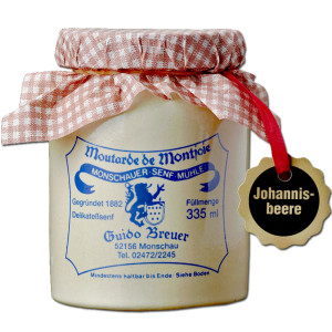 Original Monschauer Senf Johannisbeer 335 ml Die Fruchtmischung