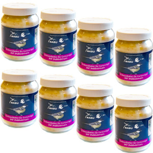 Erdnussbutter für Vögel mit Mehlwürmern 8 Gläser im SPARKARTON je 330 g 101910815