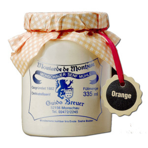 Original Monschauer Senf Orange 335 ml Der Fruchtige