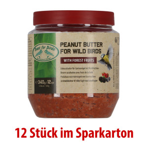 Waldfrucht-Erdnussbutter für Wildvögel FB938 (12 x 340g)