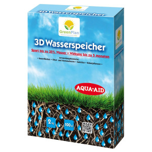 GreenPlan 3D Wasserspeicher Granulat 2 kg für 100 m²