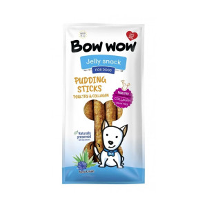 NEU Bow Wow Jelly Snack Huhn (Hunde-Leckerli-Gelee als Unterstützung der Verdauung)