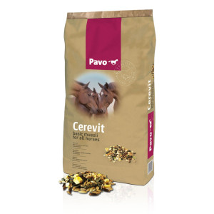 Pavo Cerevit  "Komplettes Basismüsli für alle Pferde und Ponys" 15 kg
