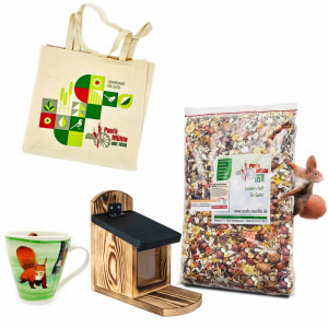 NEU Geschenk Set "Eichhörnchen VICTORIA"