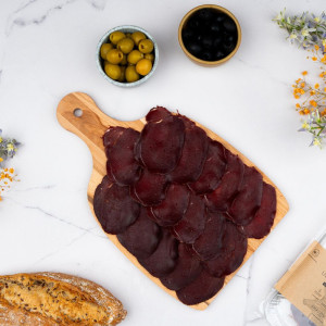 Udziec z jelenia dojrzewający Wędliny Gotowe Na Stół 250 g – Imprezowy Zestaw