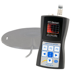 PCE Instruments Vibrómetro PCE-VM 31-WB