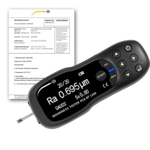 PCE Instruments Rugosímetro PCE-RT 1200-ICA incl. certificado de calibración ISO