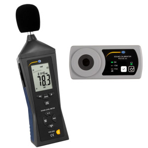 PCE Instruments Sonómetro con calibrador acústico PCE-322-SC43