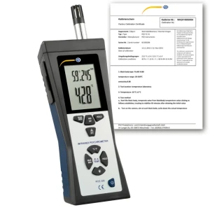 PCE Instruments Higrómetro PCE-320-ICA incl. certificado de calibración ISO