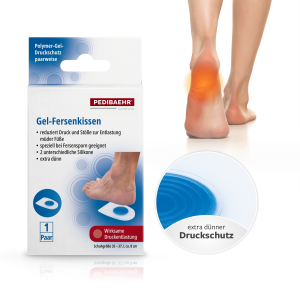 Pedibaehr Gel-Fersenkissen, klein, Größe S (35/37), 1 Paar
