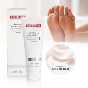 Pedibaehr Sensitivbalsam soft mit 10 % Urea, 125 ml
