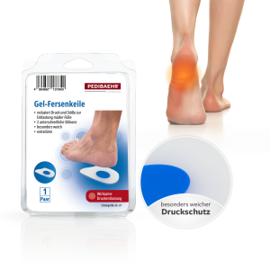 Pedibaehr Gel-Fersenkeile, Größe L (41/44), Größe L
