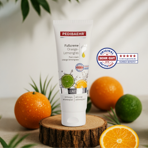 Pedibaehr Fußcreme Orange-Lemongras, 125 ml