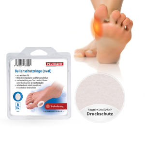 Pedibaehr Ballenschutzringe oval, 1 Pack (6 Stk.)