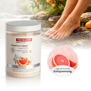 Pedibaehr Grapefruit-Fußbad Urea PLUS, 500 g