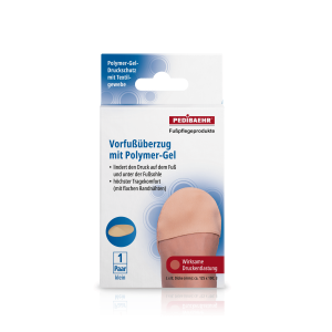 Pedibaehr Vorfußüberzug mit Polymer-Gel, klein, 1 Pack (2 Stk.)