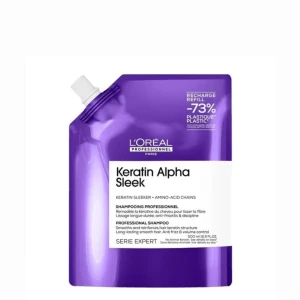 L'Oreal Expert Keratin Alpha Sleek Shampoo Recarga 500ml