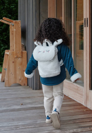 Petit Béguin Sac à dos enfant en sherpa Alaska